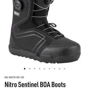 Nitro Sentinel BOA Snowboard Boots – Men’s (Like New)